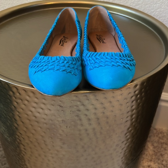 Lucky Brand Phoene Capri Blue Flats - Picture 9 of 12